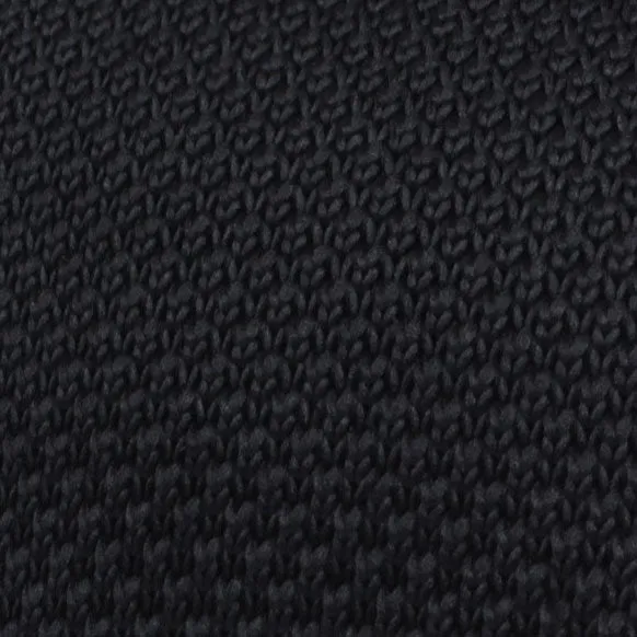 Sillage Black Knitted Tie