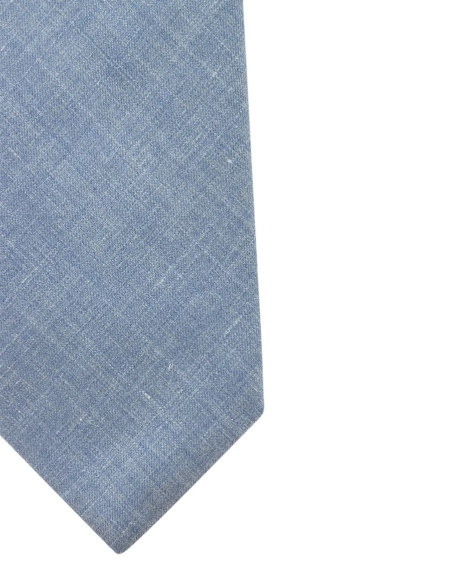 Sky Blue Heathered Tie