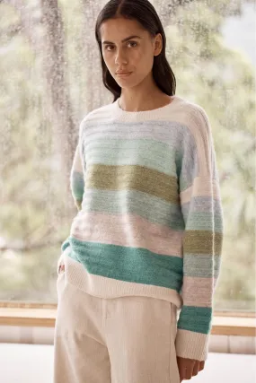 Stripe Tonal Sweater