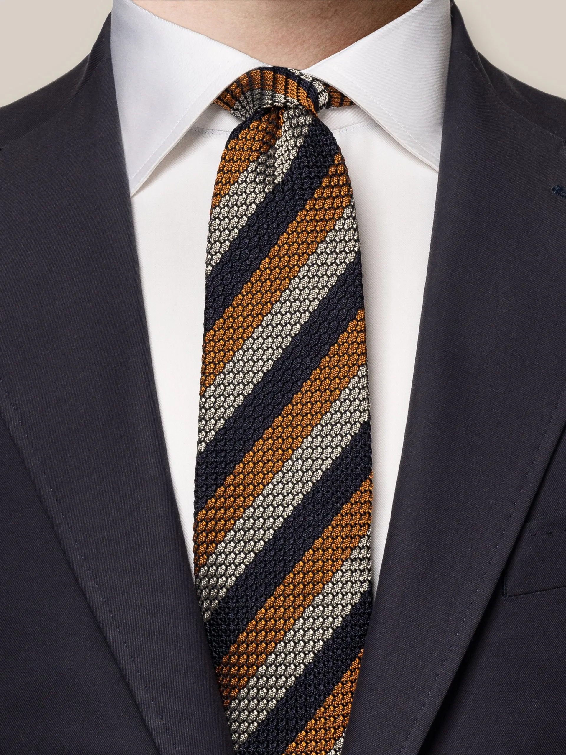 Striped Grenadine Tie