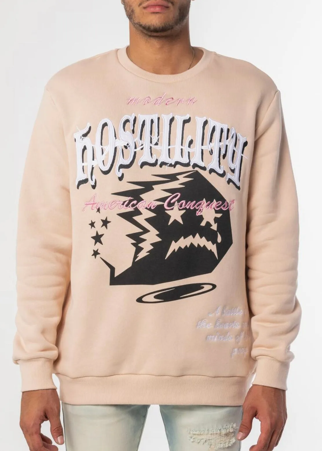 SugarHill “Hostile” Tan Sweater