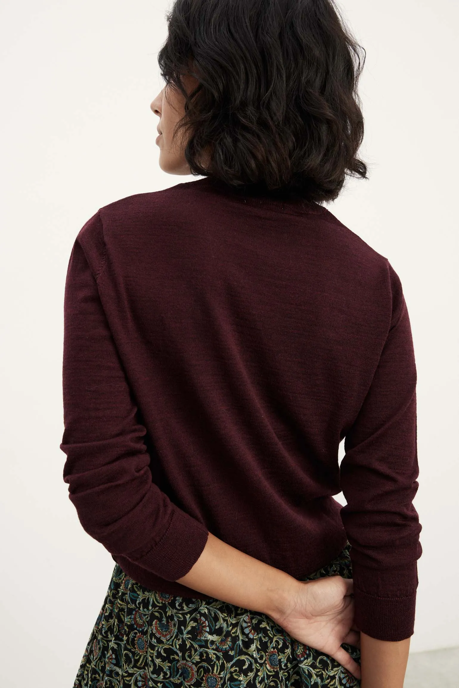 Sweater KANSAS Burgundy