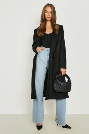 Tailored Wool Look Coat