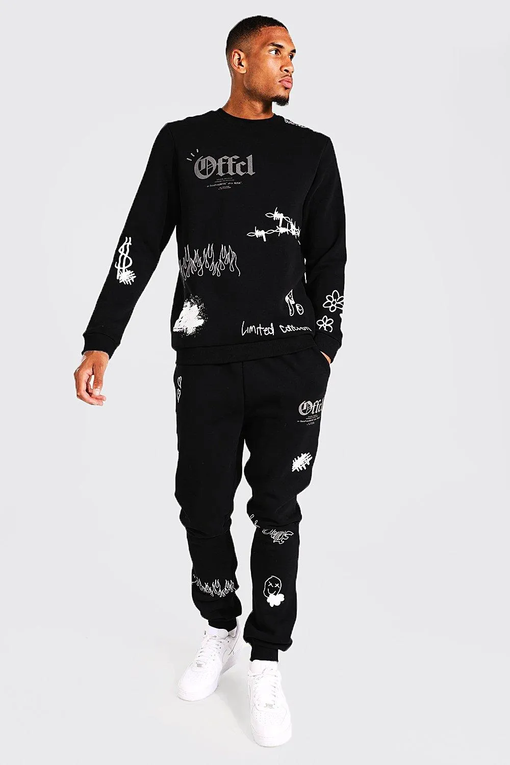 Tall Reflective Offcl Sweater Tracksuit