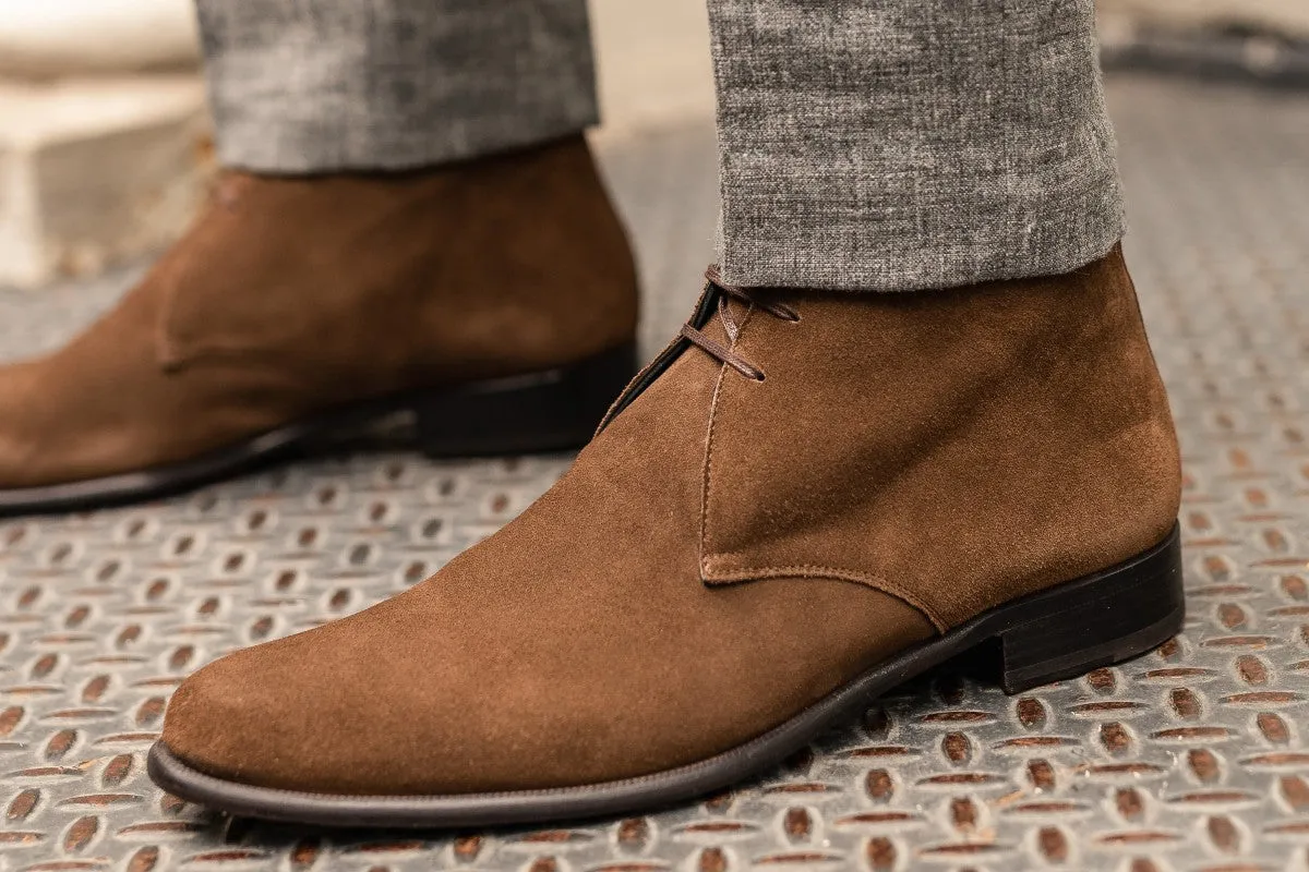 The Newman Chukka Boot - Cafe Suede