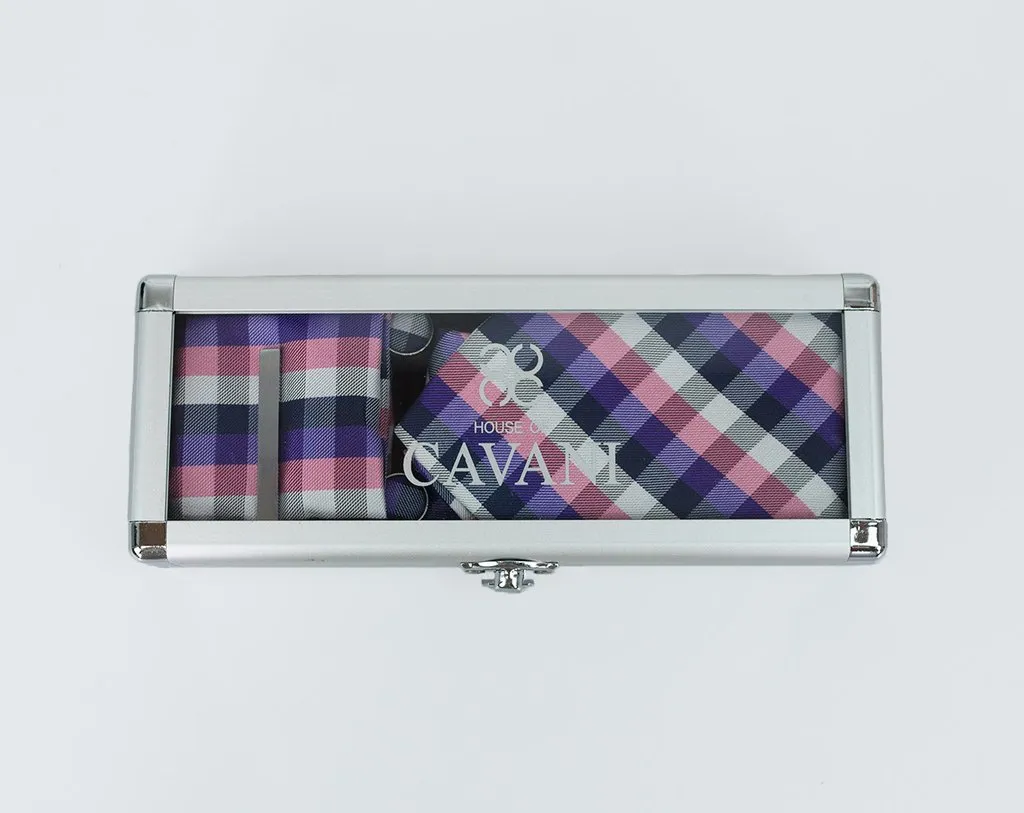 Tie Pink & Purple Gift Set No 8