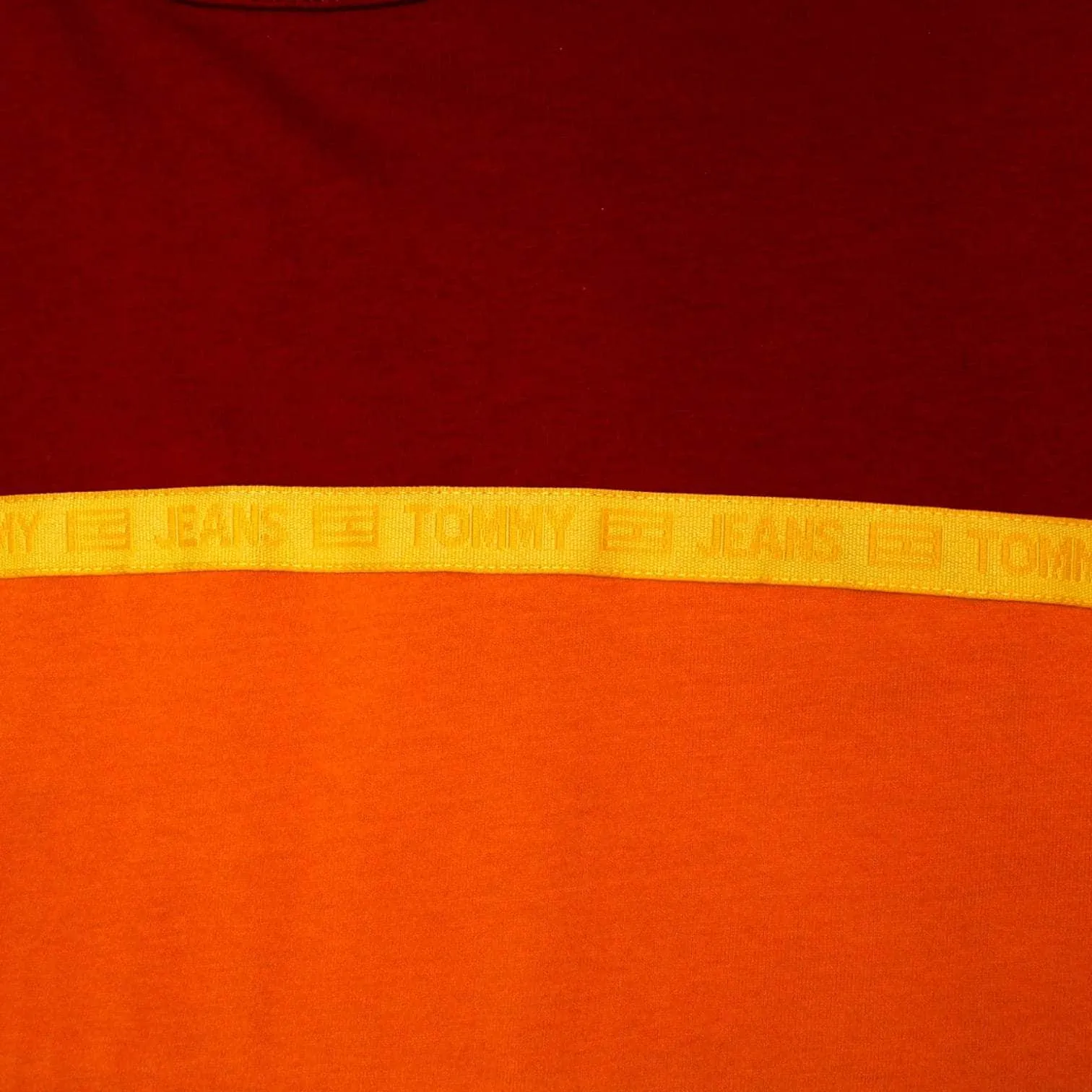 Tommy Jeans Red & Orange T-Shirt