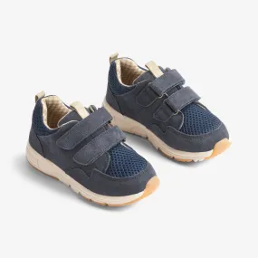 Toney velcro sneaker - navy