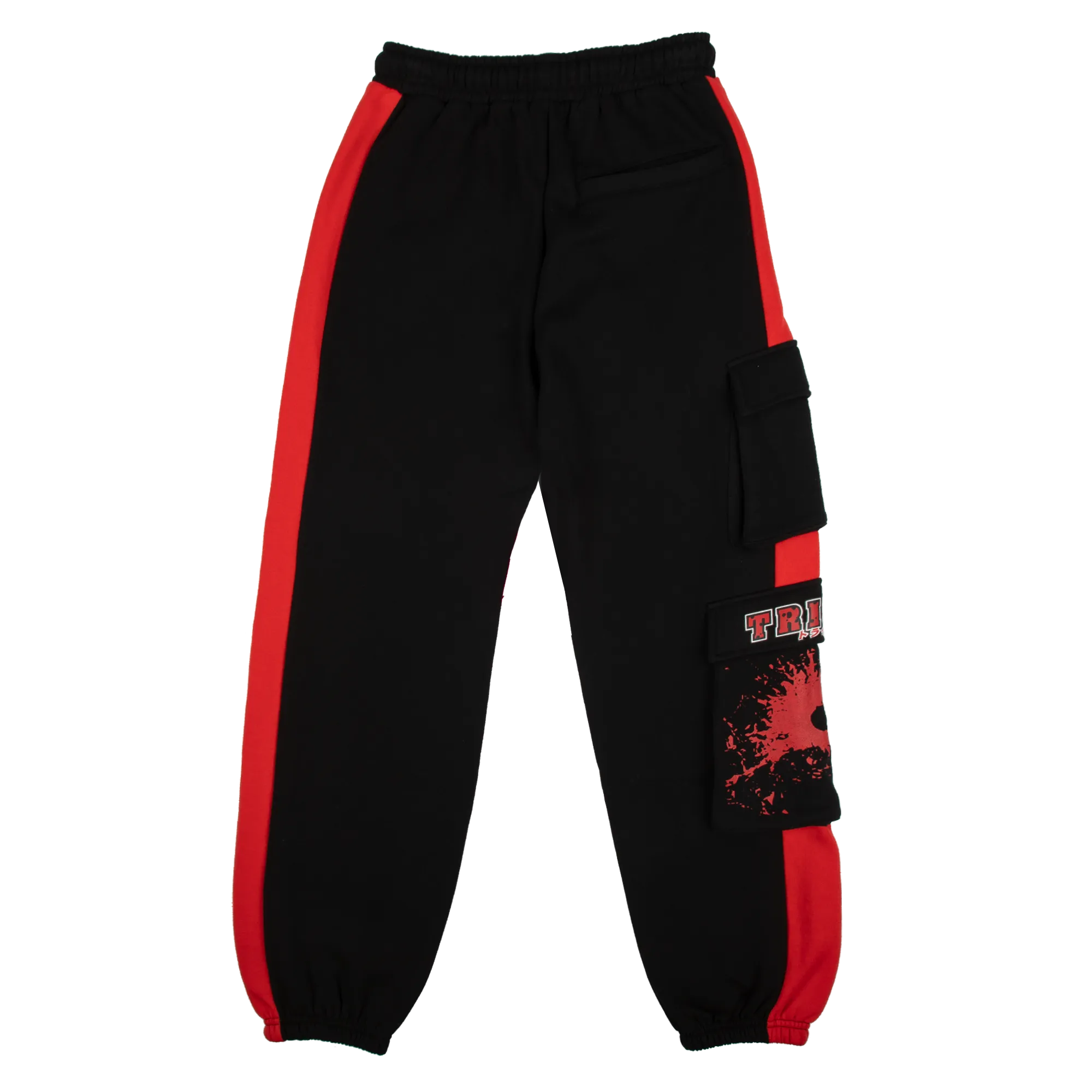 Trigun Black Cargo Sweatpants