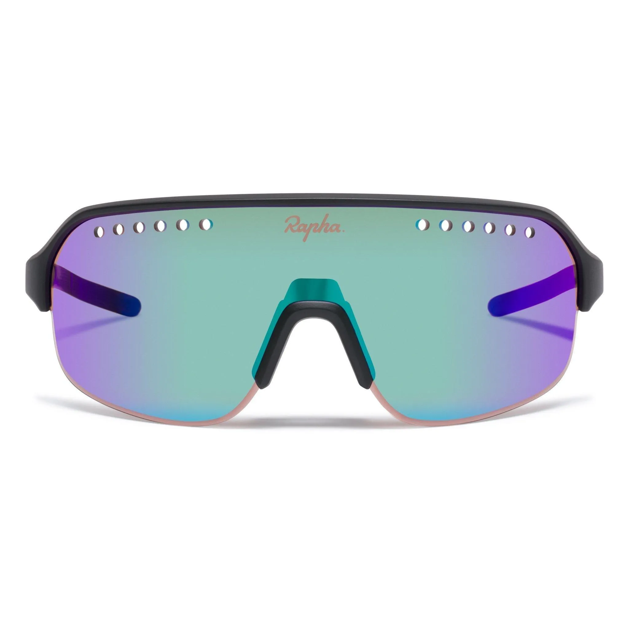 Unisex Rapha Explore Glasses - Dark Navy / Purple Green | Cycling Eyewear UK