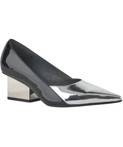 United Nude Raila Pointed-Toe Mid Heel Pump