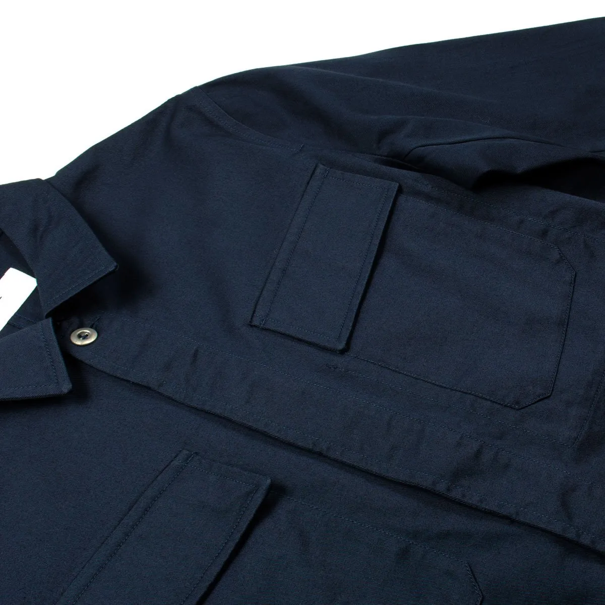 Universal Works - MW Chore Overshirt Twill - Navy