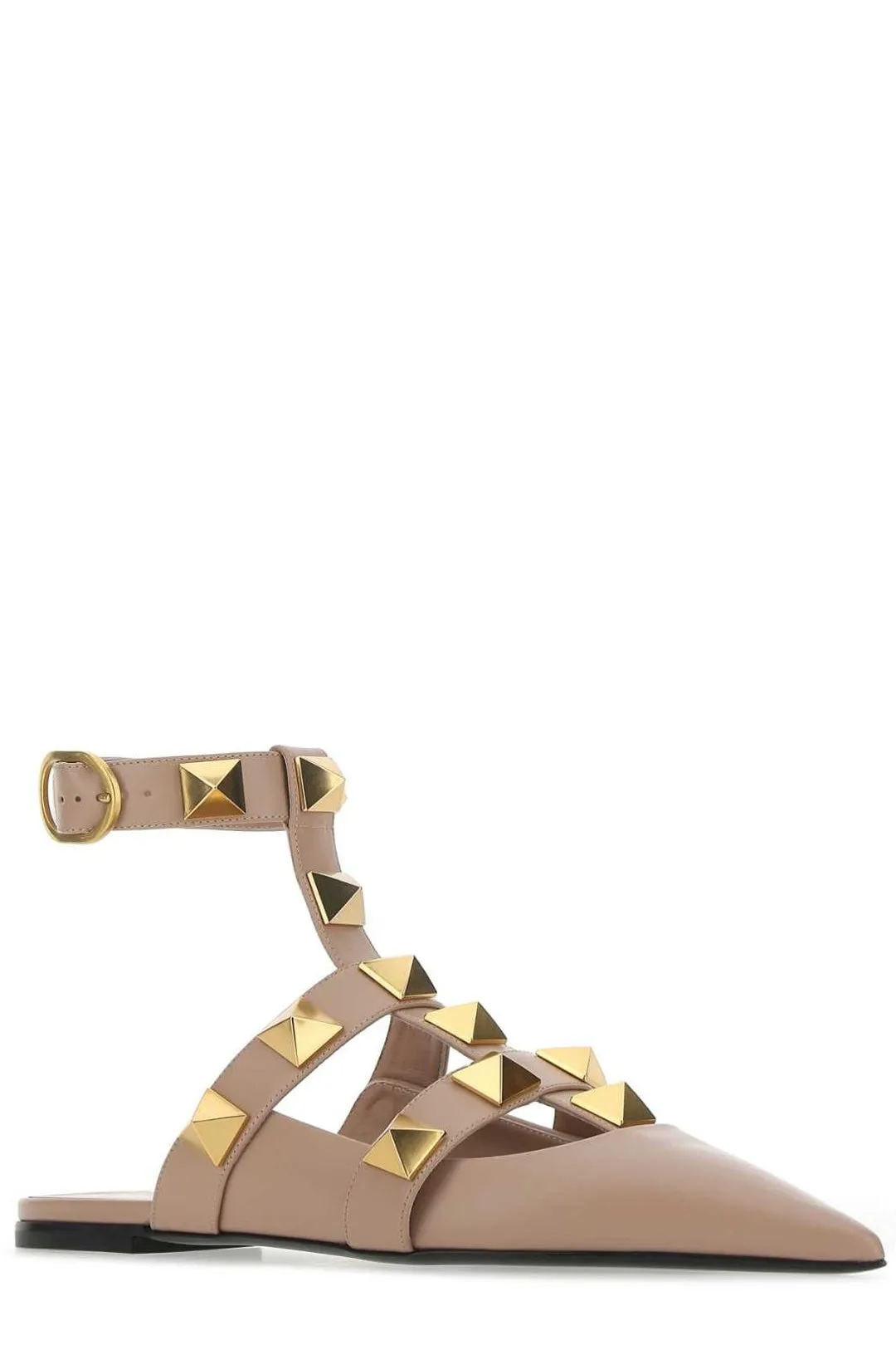 Valentino Garavani Rockstud Pointed Toe Flats