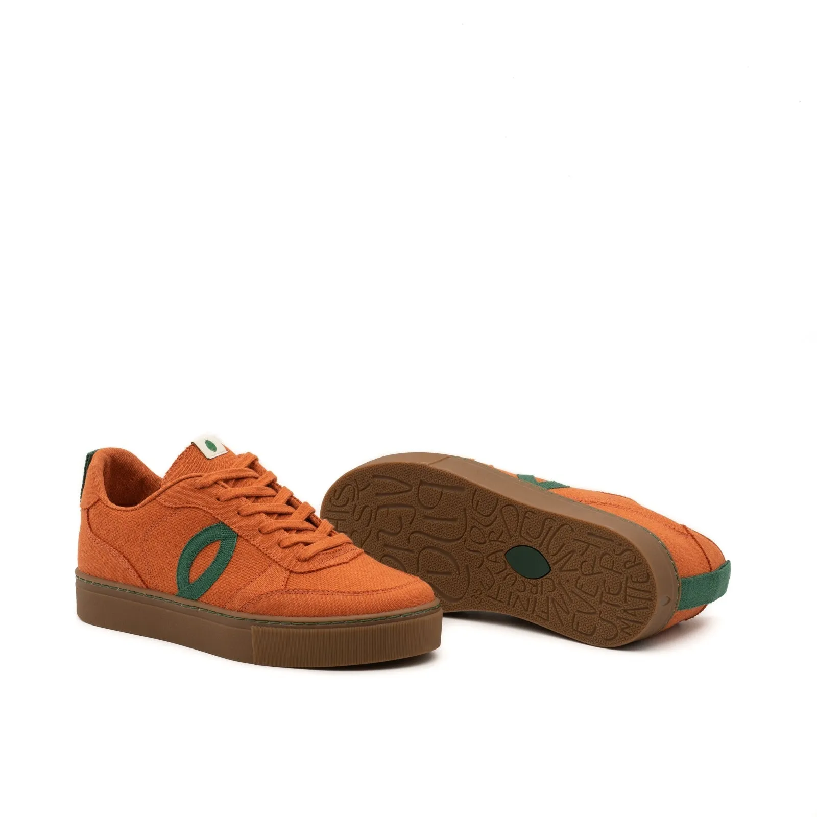 Vegan sneaker Orange SON006