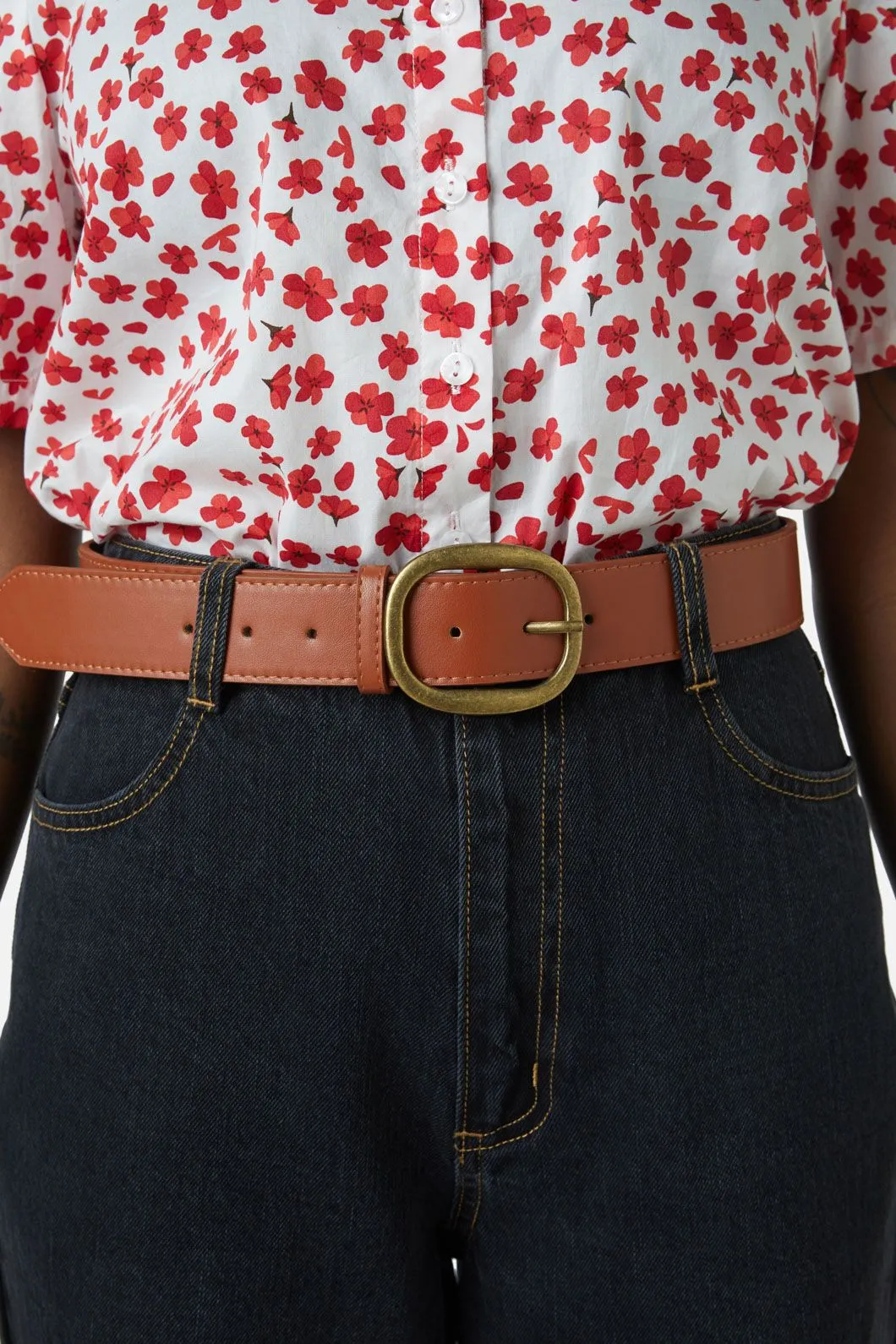 Vintage Buckle Belt