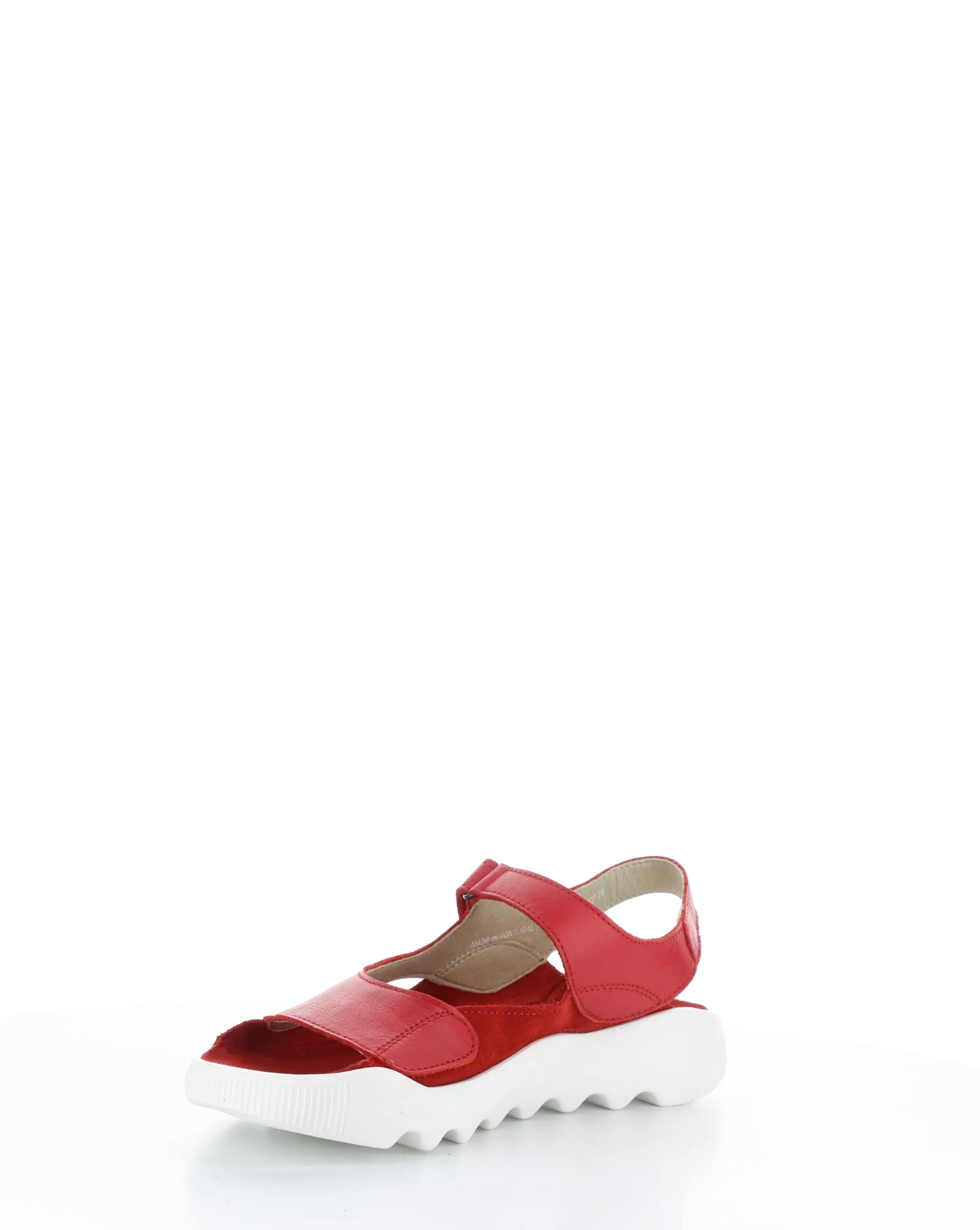 WEAL712SOF 005 CHERRY RED Velcro Sandals