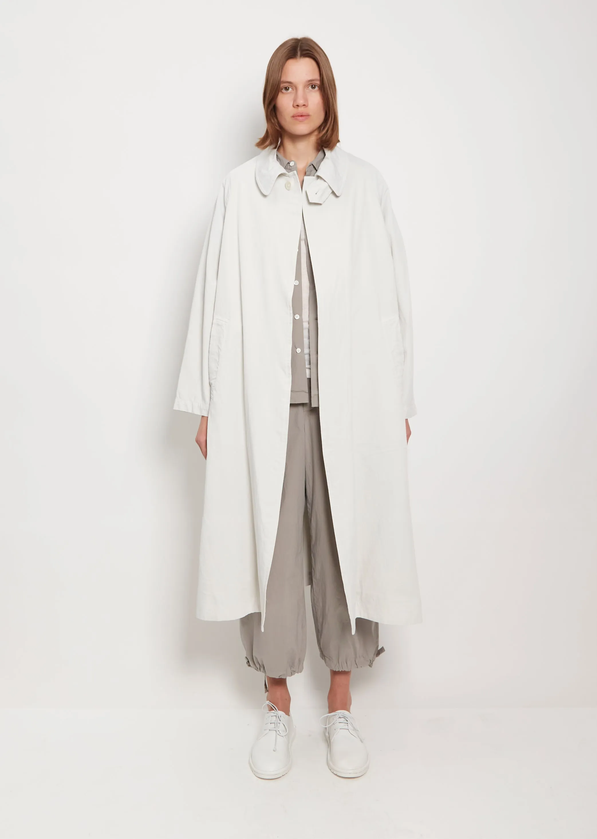 Wind Slip Collar Coat