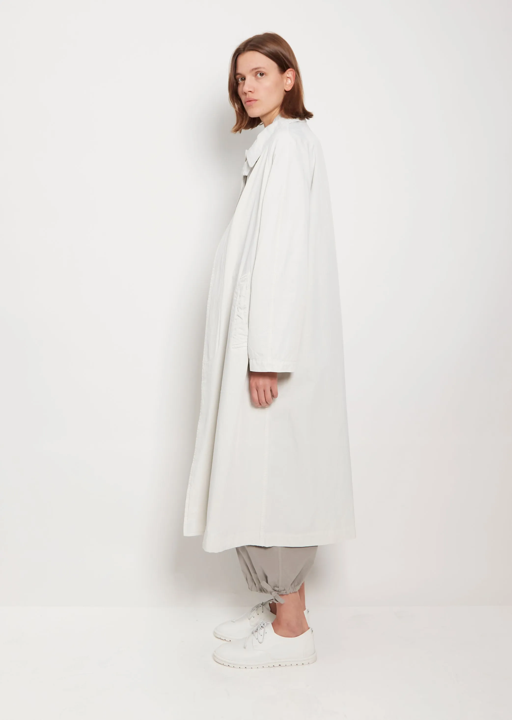 Wind Slip Collar Coat