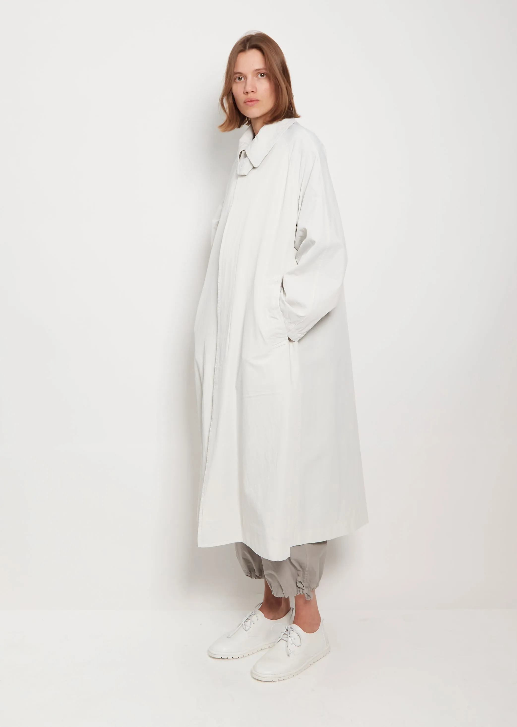 Wind Slip Collar Coat